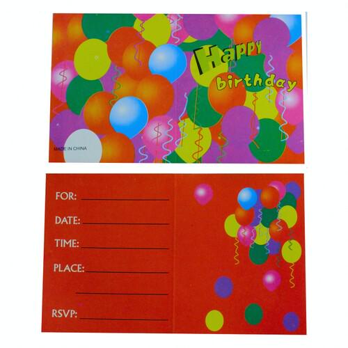 Пригласительная открытка Seta Decor Happy Birthday (11-241MULTI)