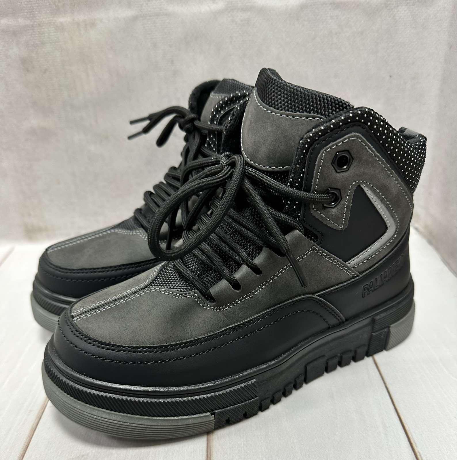 Кросівки зимові дитячі на овчині Paliament р.35 22,65 см Сірий - фото 7 Кросівки зимові дитячі на овчині Paliament р.35 22,65 см Сірий - фото 7