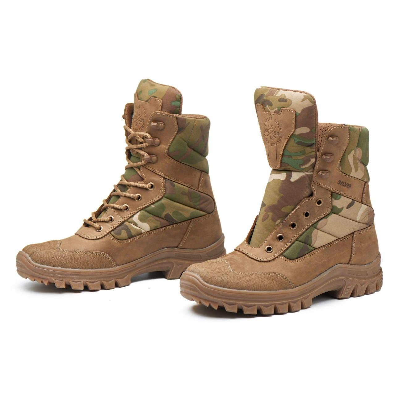 Берці демісезонні чоловічі/жіночі р. 45 Койот/Мультикам (Н Б6-кайот-пиксель-45) - фото 2 Берці демісезонні чоловічі/жіночі р. 45 Койот/Мультикам (Н Б6-кайот-пиксель-45) - фото 2