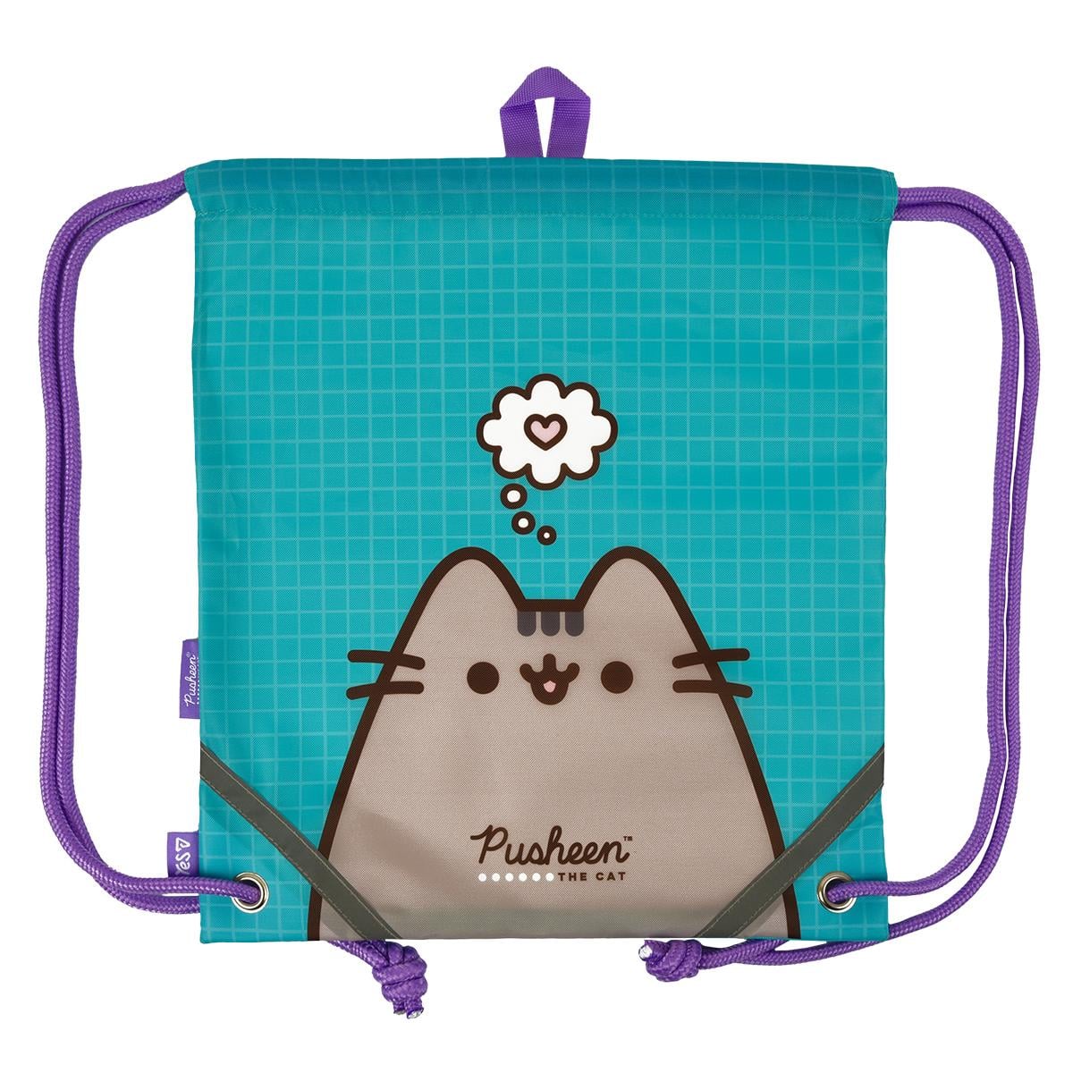 Сумка для обуви YES Pusheen Summer Голубой (550502) Сумка для обуви YES Pusheen Summer Голубой (550502)