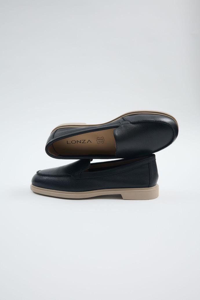 Мокасини жіночі LONZA шкіряні р. 41 Чорний (198802) - фото 5 Мокасини жіночі LONZA шкіряні р. 41 Чорний (198802) - фото 5