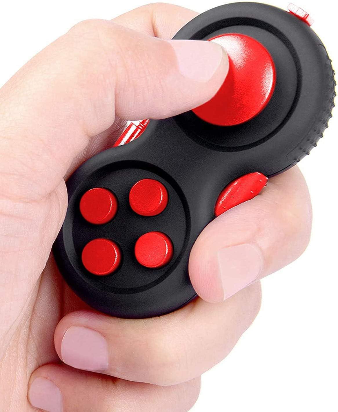 Игрушка-антистресс Fidget Pad с кнопками попит Красный (86914618) - фото 2