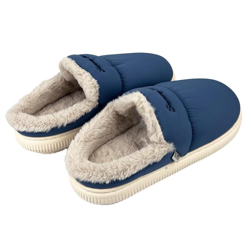 Тапочки домашние мужские закрытые 15821-2 p. 43 27,5 см Синий - фото 4 Тапочки домашние мужские закрытые 15821-2 p. 43 27,5 см Синий - фото 4