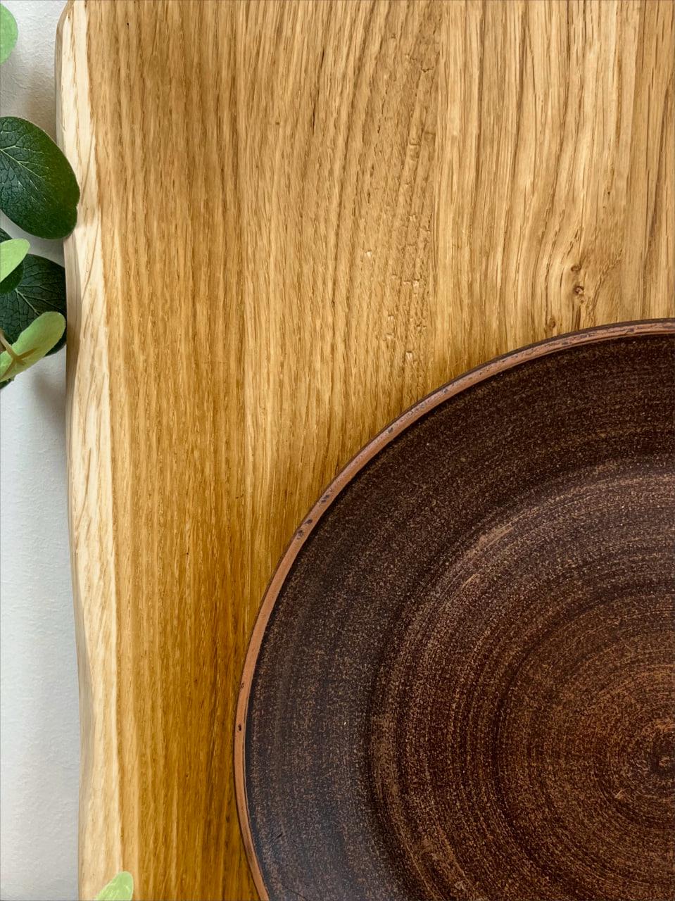 Тарілка керамічна глиняна гладка 26 см (3003-7) - фото 5 Тарілка керамічна глиняна гладка 26 см (3003-7) - фото 5