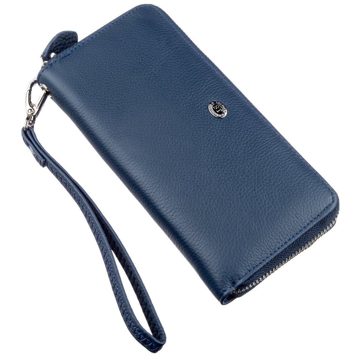 Женский кошелек ST Leather 18929 кожаный Синий