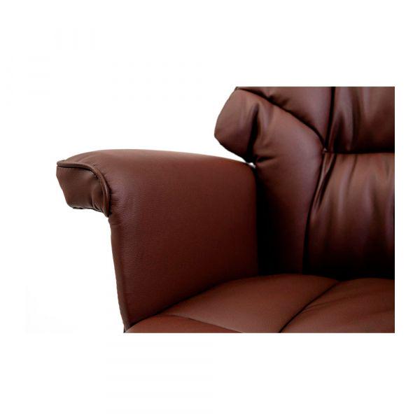 Кресло офисное Richman Конгресс Хром M-2 широкое Anyfix Wide Коричневый (1637211) - фото 17