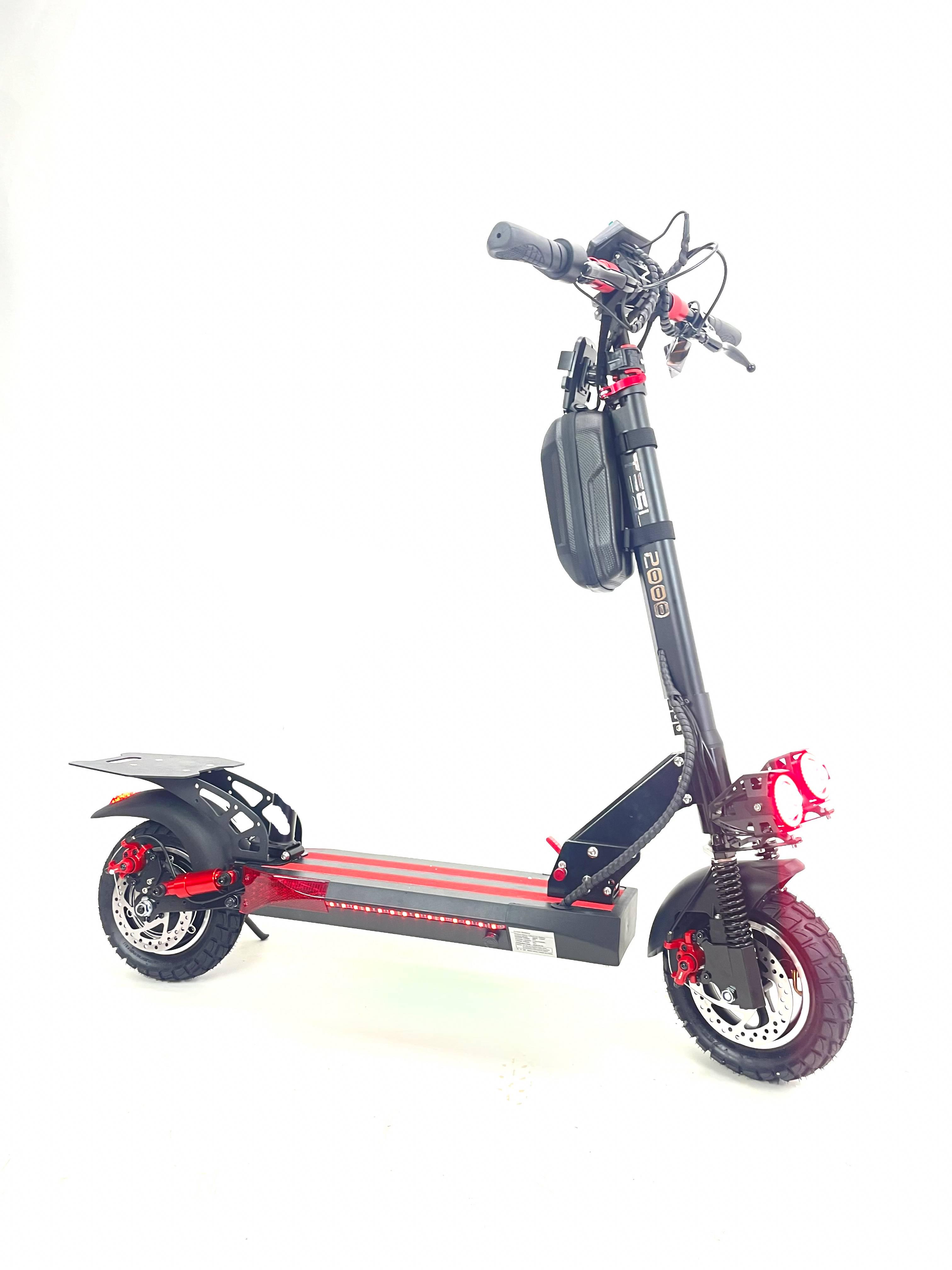 Електросамокат TESLA 2000 New 2000W 48V 21Ah NFC ключі - фото 2