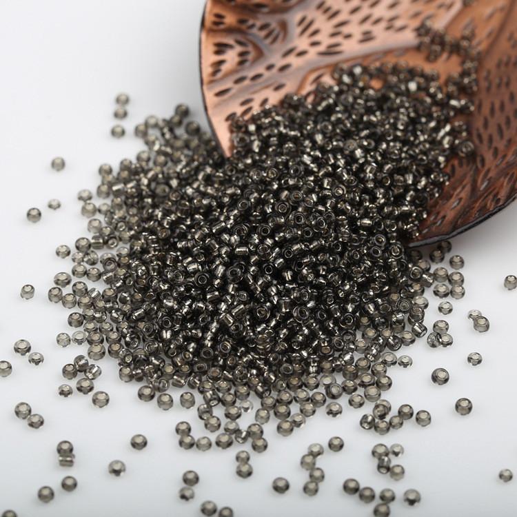 Бисер Парчовый 2 мм 50 г Серый (БР0002ч12)