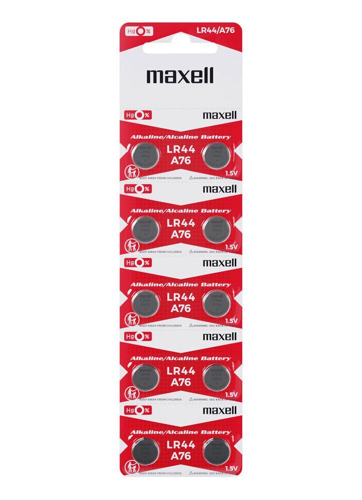 Батарейка Maxell LR44 A76 Alkaline блістер (37156835) Батарейка Maxell LR44 A76 Alkaline блістер (37156835)