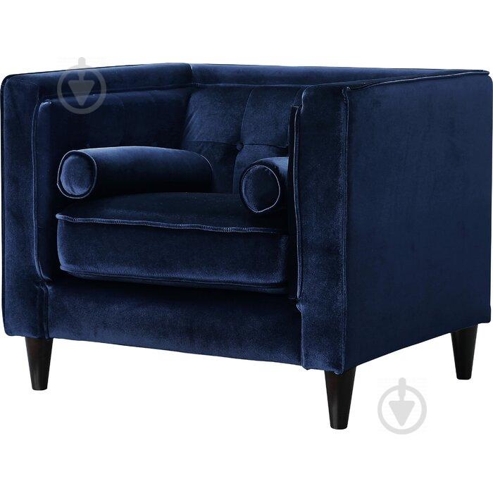 Мягкое кресло JecksonLoft Роберта Темно-синий 0228