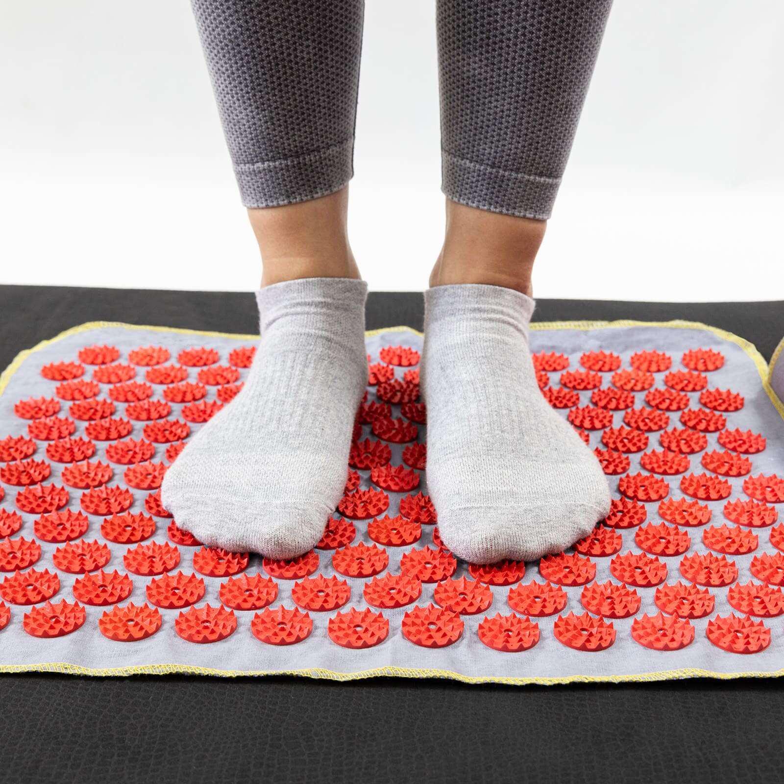 Набор OSPORT Set 111 коврик для йоги/аппликатор Кузнецова/массажный ролик (n-0144-01-0307-01) - фото 6