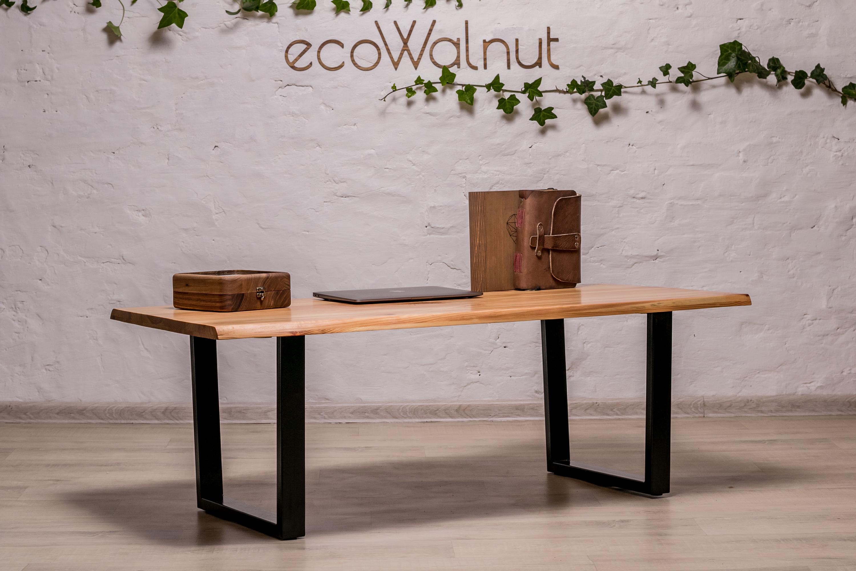 Стол кофейный журнальный EcoWalnut дизайнерский M (Сосна EF-5.3) - фото 8