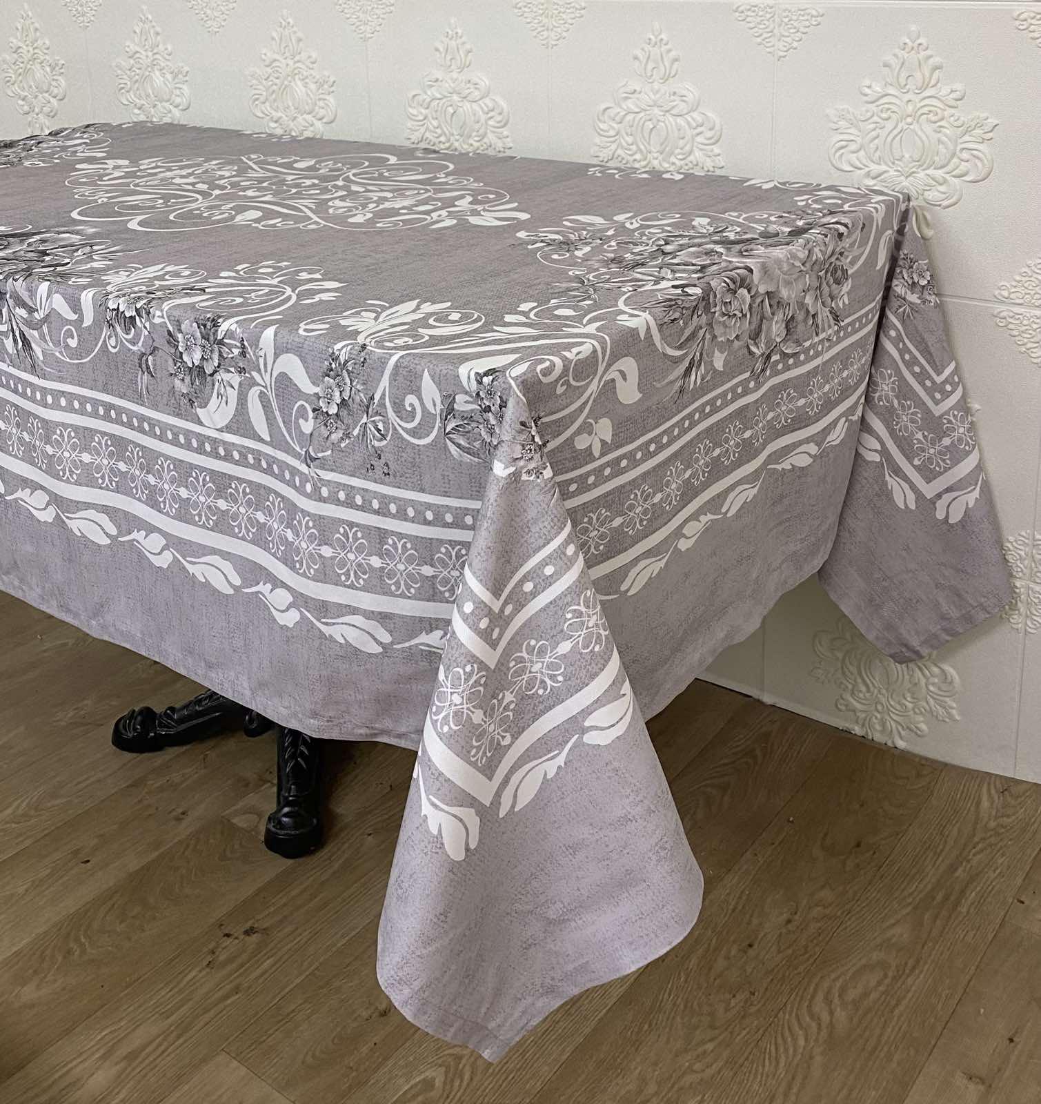 Скатерть Maison D'or Amanda 160x220 см Grey (CN18996)