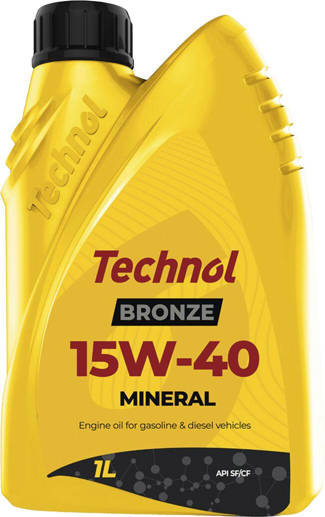 Моторное масло бензин/дизель Technol 15W-40 1 л Bronze