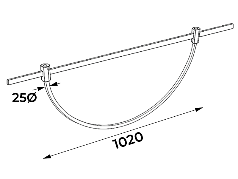 Светильник трековый светодиодный LEDUA AeroLine YZ1817 48V 10W 4000К 360° 1 м Черный (10254) - фото 3