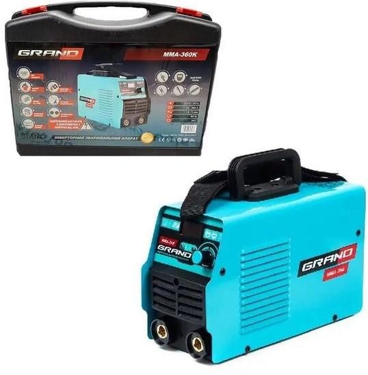 Зварювальний апарат інверторний Grand ММА-360К (1310184435) - фото 3