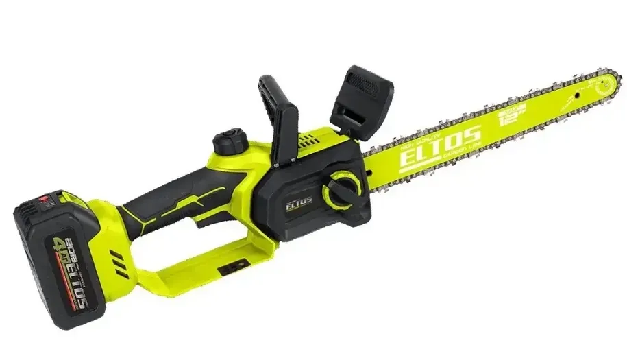Пила цепная аккумуляторная ELTOS АПЦ-20A/12-1 (98922325) - фото 2 Пила цепная аккумуляторная ELTOS АПЦ-20A/12-1 (98922325) - фото 2