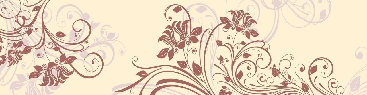 Наклейка виниловая 3D Zatarga Абстрактные завитки 600х2500 мм Бежевый (1227724312)