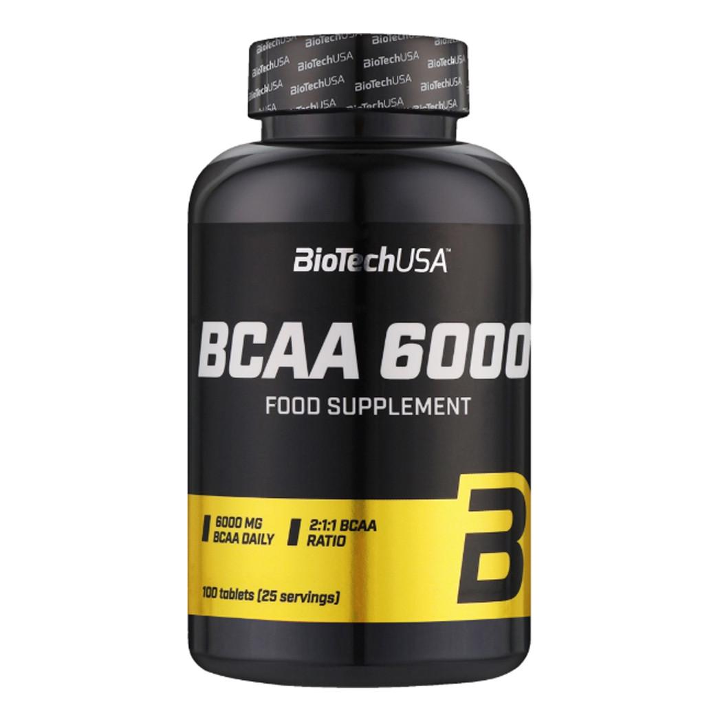 Амінокислоти BioTech USA BCAA 6000 100 табл. (05399-01)