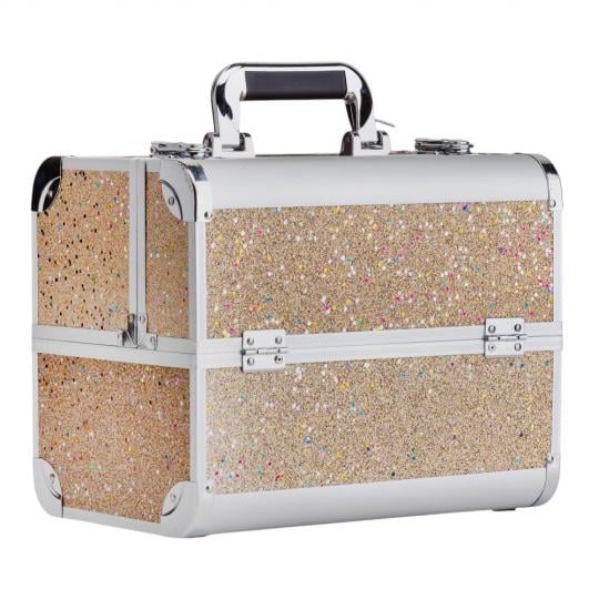 Кейс-шкатулка для косметики Elisey Жемчужина 32х25 см Золотая (135-81-9205-024)