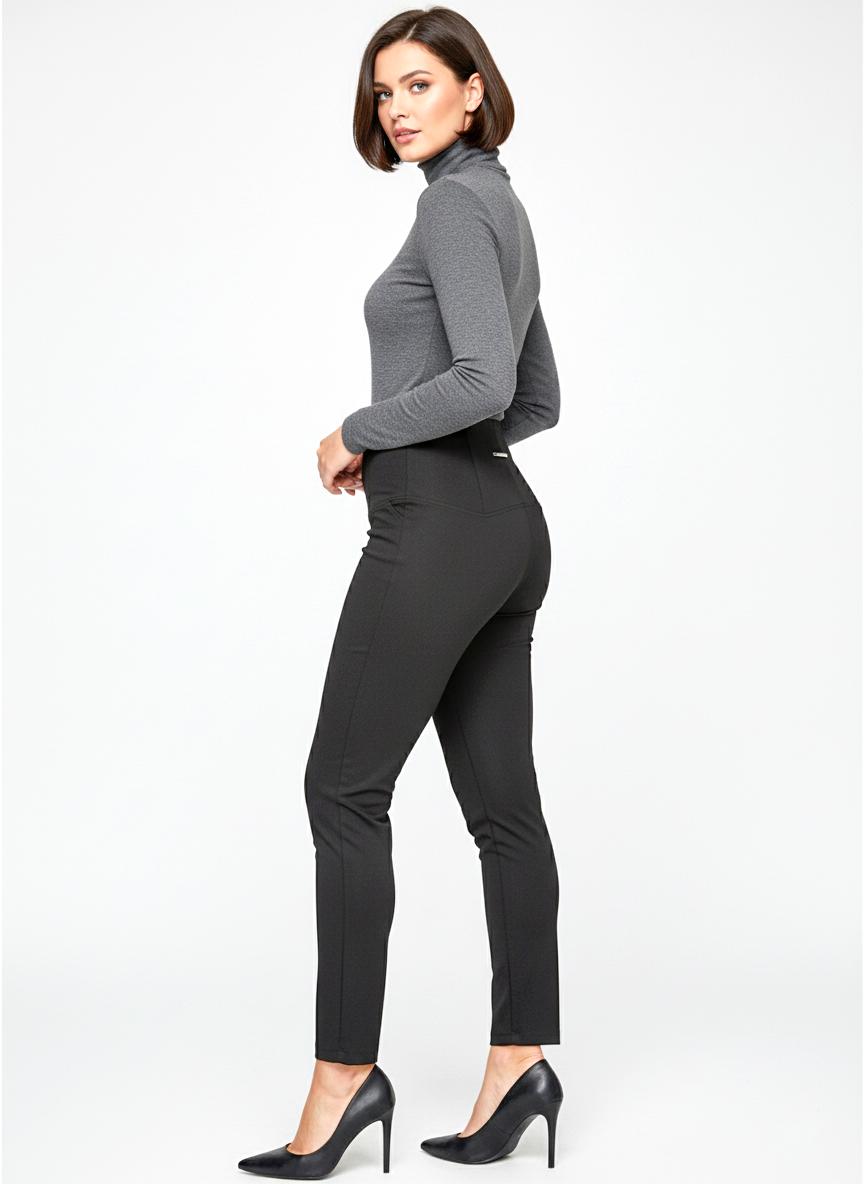 Брюки жіночі демісезонні із завищеною талією Forza Viva FV-122943-2 р. 46 Чорний (FV-122943-2-46) - фото 7 Брюки жіночі демісезонні із завищеною талією Forza Viva FV-122943-2 р. 46 Чорний (FV-122943-2-46) - фото 7