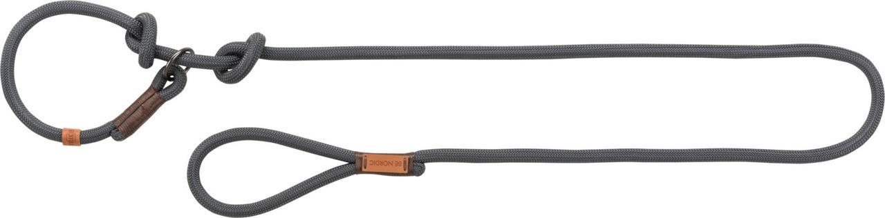 Поводок-удавка для собак Trixie Be Nordic из текстиля SM 1,70 м d 8 мм Серый (1789925825)