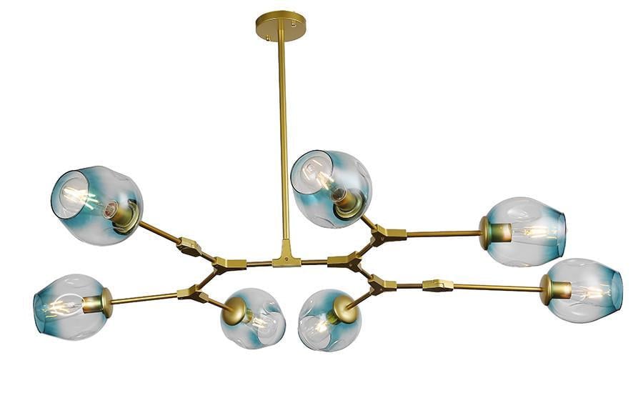 Люстра 752L7731-7 GD+BL (2422746554)