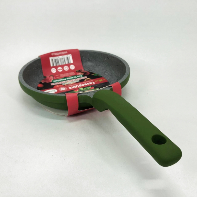 Сковорода Con Brio CB-2026 Eco Granite 20 см Green (tf5157) - фото 10