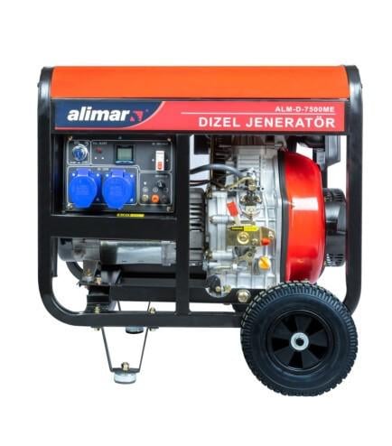 Генератор дизельний Alimar ALM-D-7500 ME 1 фаза 7 кВА