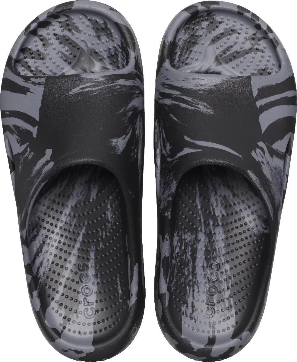 Шльопанці Crocs Mellow Marbled Slide M8W10 208579 р. 41 26,5 см Black/Charcoal - фото 4 Шльопанці Crocs Mellow Marbled Slide M8W10 208579 р. 41 26,5 см Black/Charcoal - фото 4