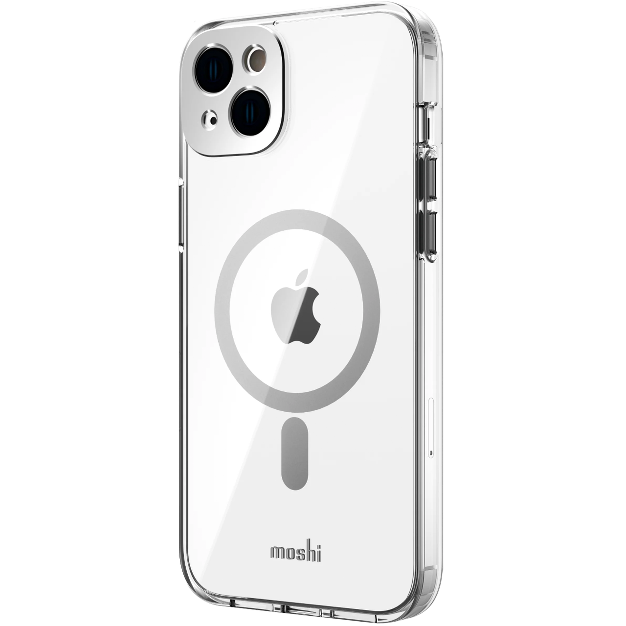 Чохол-накладка Moshi iGlaze Slim Hardshell Case for iPhone 14, Luna Silver (99MO137205)