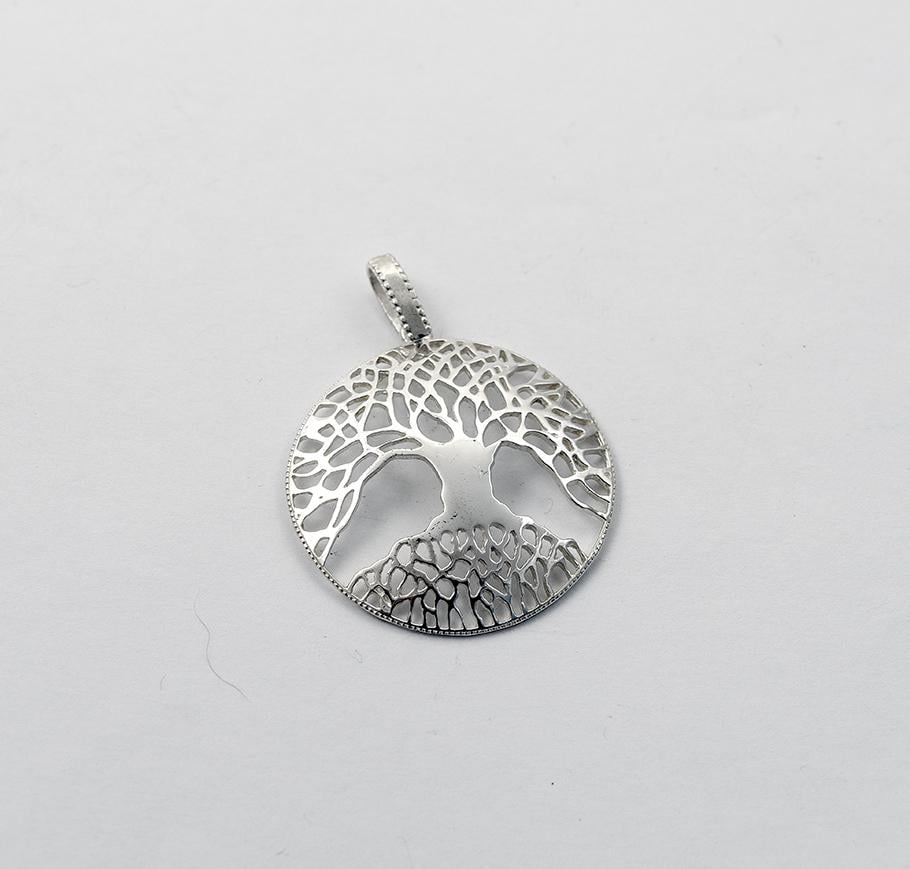 Подвеска оберег большая Maxi Silver 7693 Дерево жизни (87693)