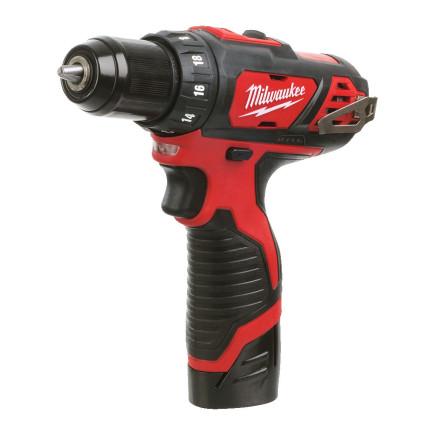 Дрель-шуруповерт Milwaukee M12 BDD-202C крутящий момент 30 Нм (4933441915) - фото 2