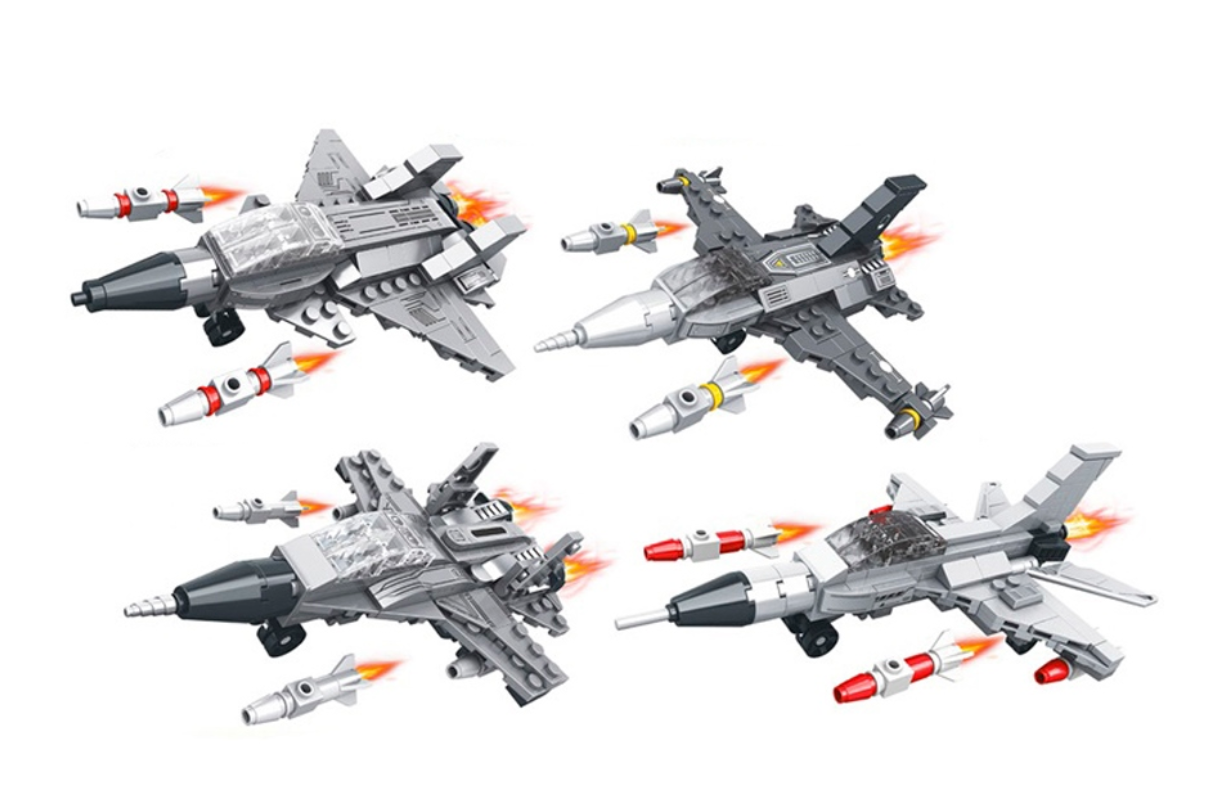 Конструктор Военная техника 4в1 330 дет.