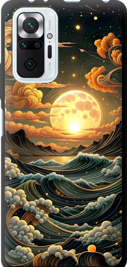 Чохол на Xiaomi Redmi Note 10 Pro Арт хвилі (6332b-2297-42517)