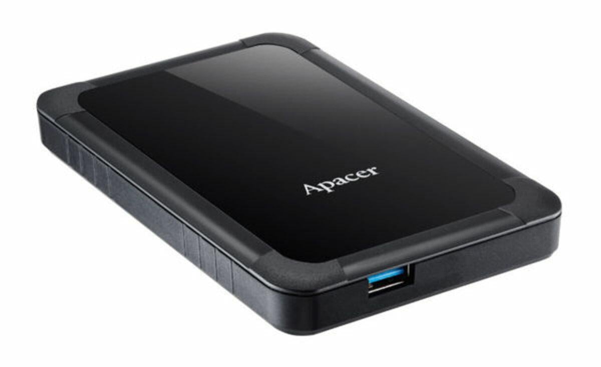 Жорсткий диск зовнішній Apacer PHD External 2,5'' USB 3.1 AC532 1 Tb AP1 TbAC532B-1 Black (571477)
