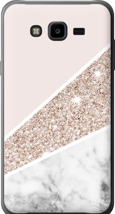 Чехол на Samsung Galaxy J7 Neo J701F Пастельный мрамор (4342u-1402-42517)