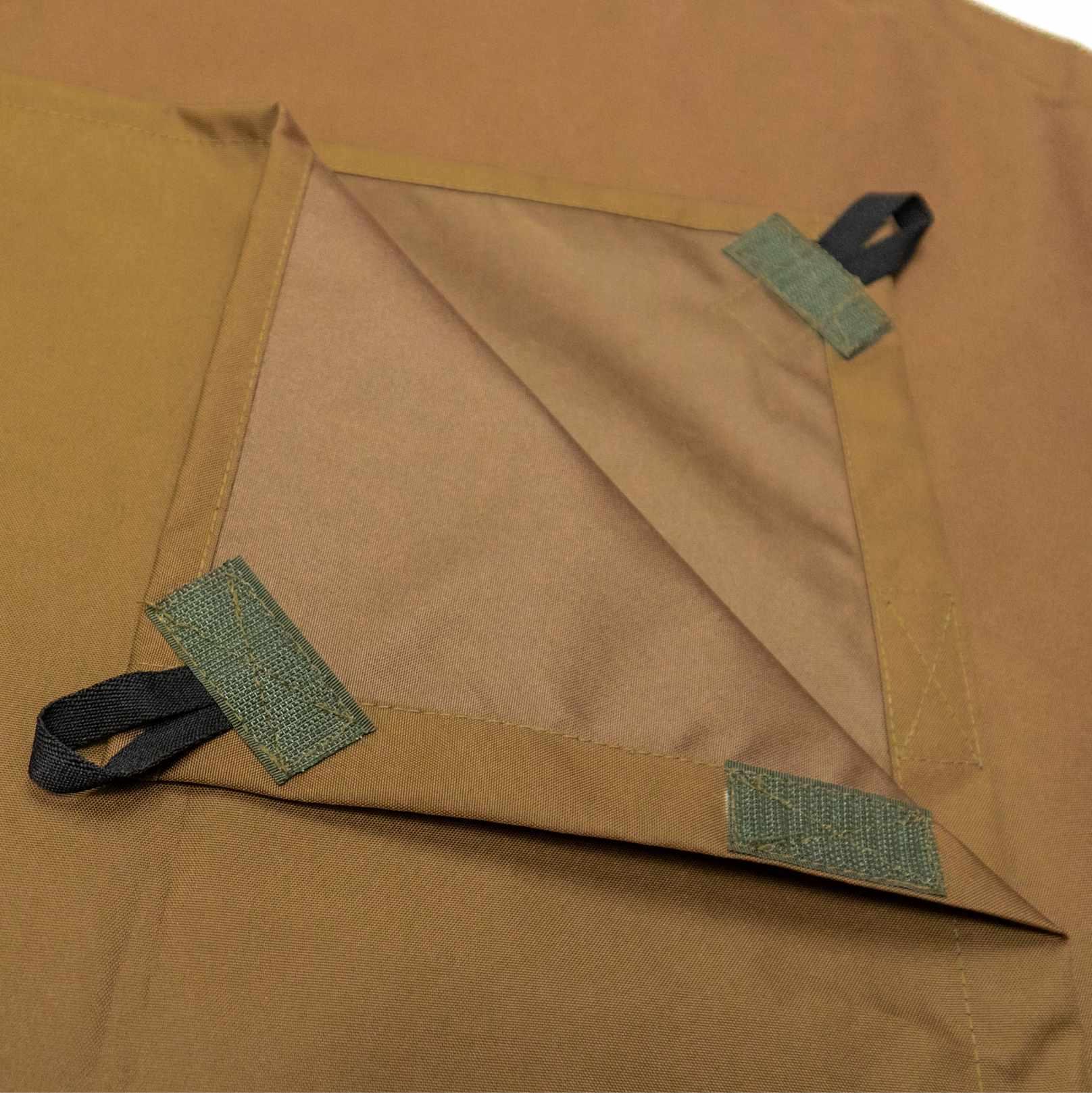 Дождевик-пончо тент универсальный Койот - фото 4