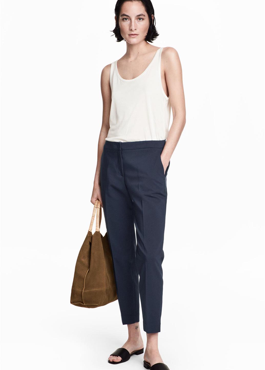 Брюки женские H&M р.32 Синий (2989736b23)