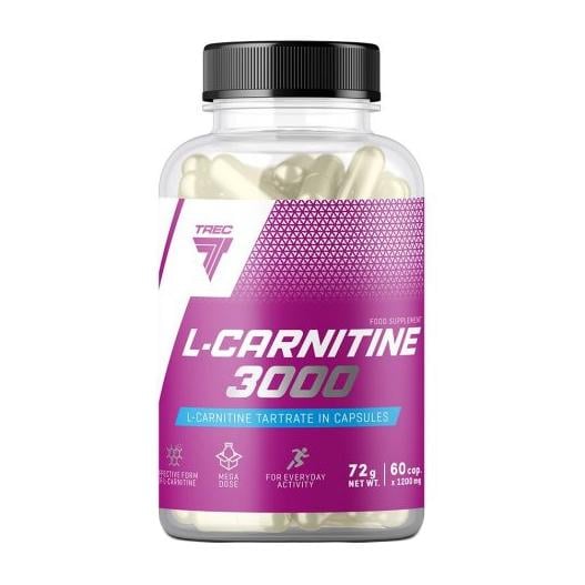 Жиросжигатель L-карнитин TREC nutrition L-Carnitine 3000 60 капс.