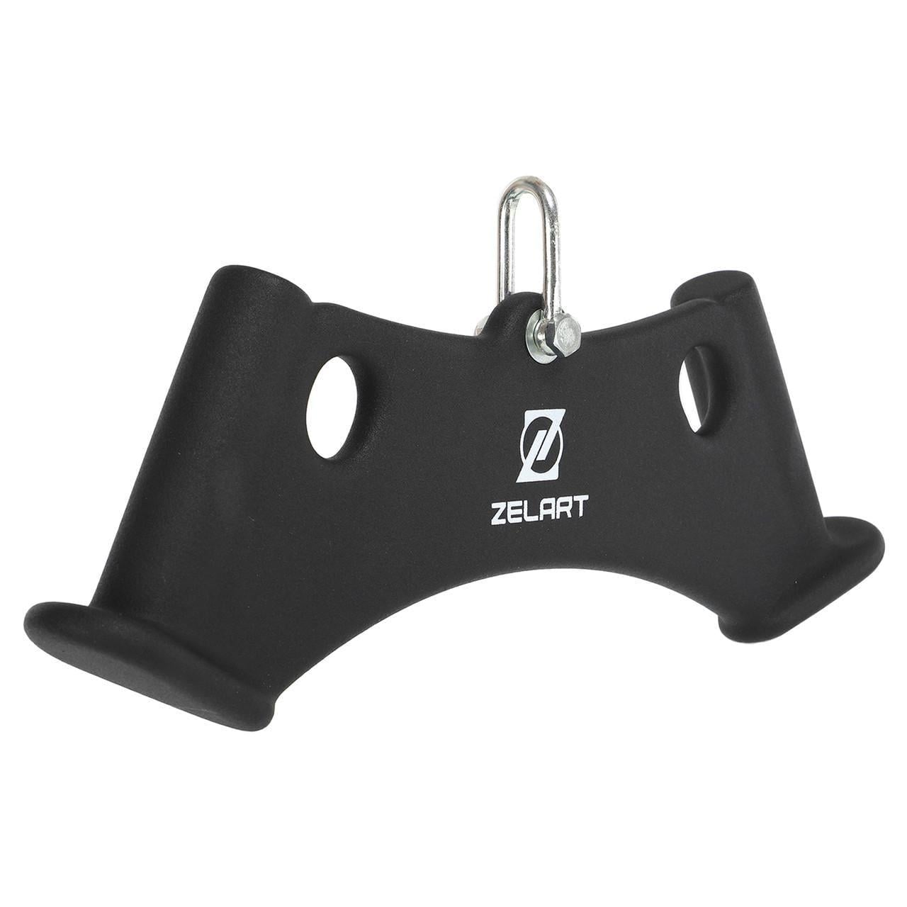 Рукоятка для тяги з вузьким хватом Triceps Grip нековзне покриття Zelart TA-9630 42 см Чорний (2532855095)