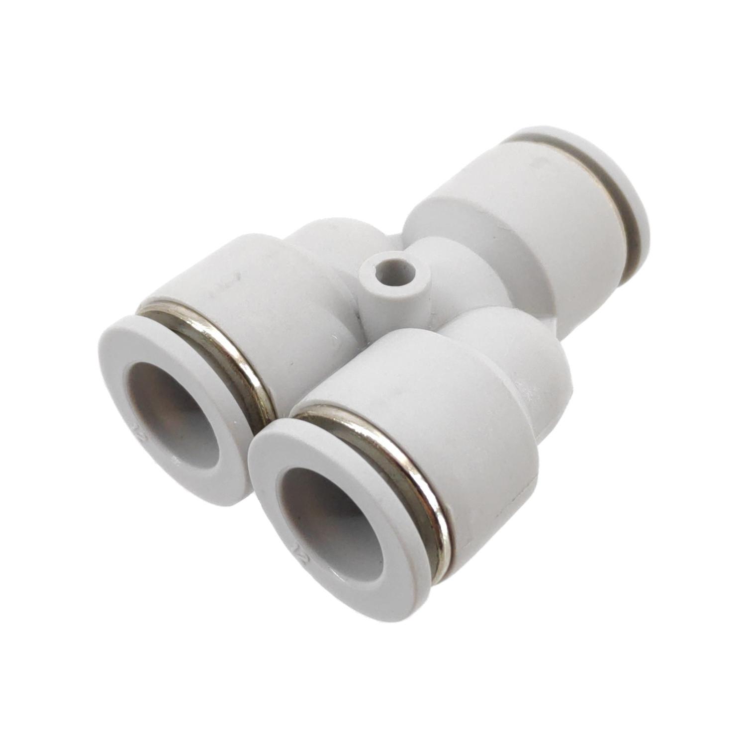 Тройник цанговый Y фитинг пневматический TP XPY 12