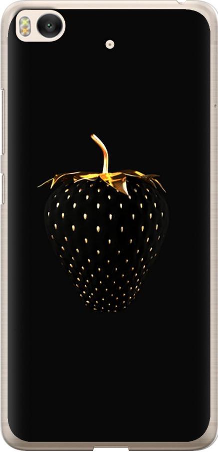 Чехол на Xiaomi Mi 5s Черная клубника (3585u-395-42517)