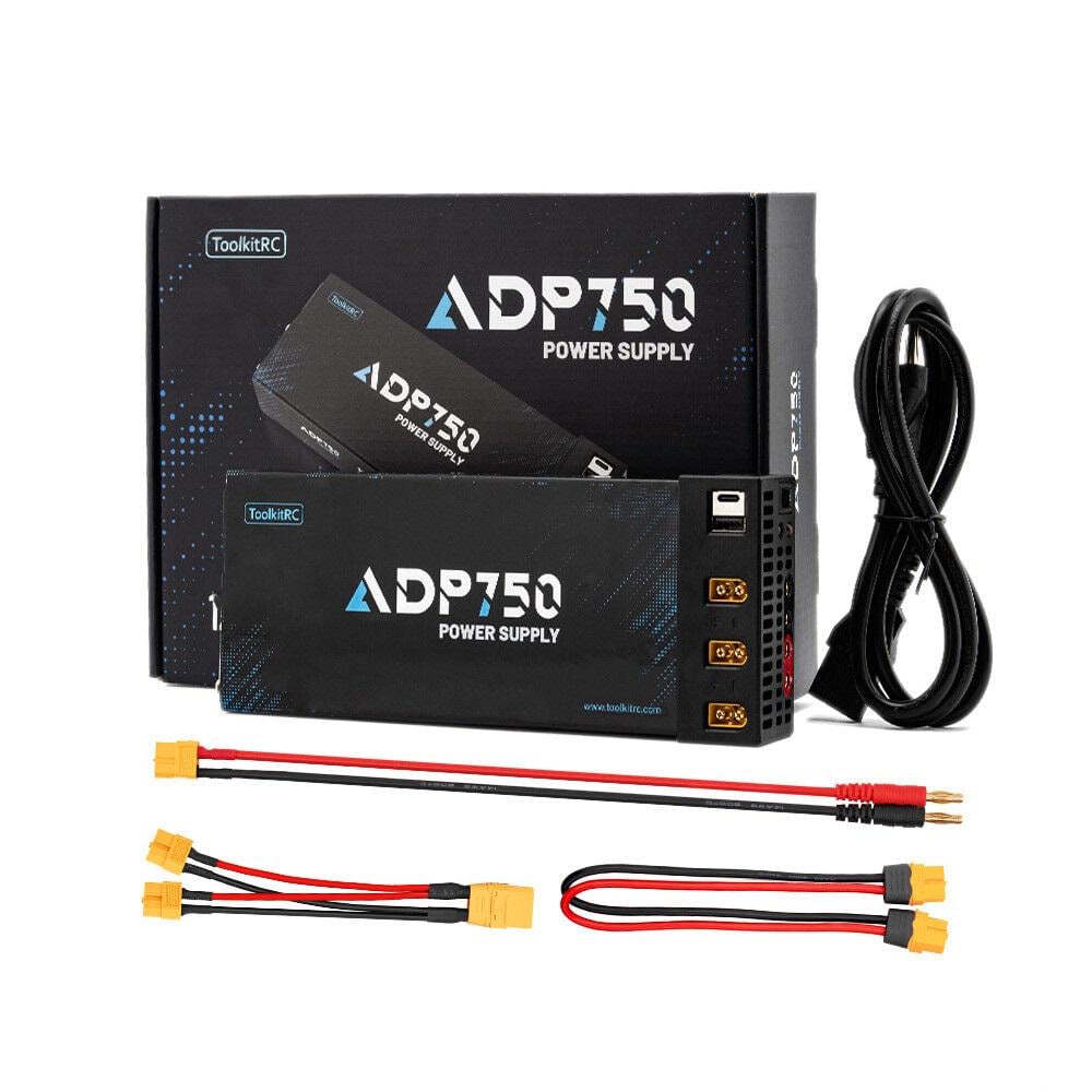 Блок питания ToolkitRC ADP750 750W 12V 30A XT60 XT90 для зарядных FPV (00-00029099) Блок питания ToolkitRC ADP750 750W 12V 30A XT60 XT90 для зарядных FPV (00-00029099)