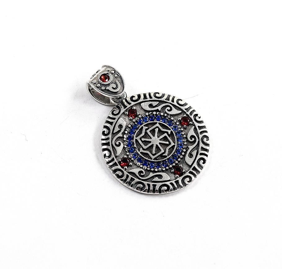 Кулон оберег Maxi Silver 6202 Молвинец с фианитами (86202)