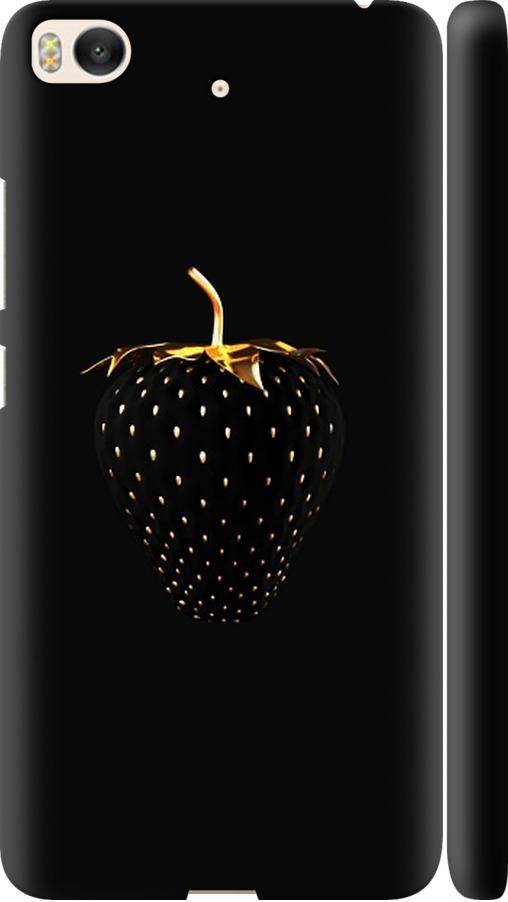 Чохол на Xiaomi Mi 5s Чорна полуниця (3585c-395-42517)