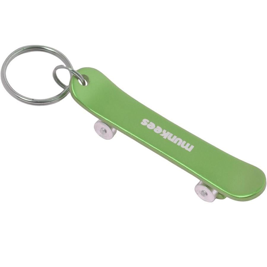 Брелок-открывашка Munkees 3425 Skateboard S Green