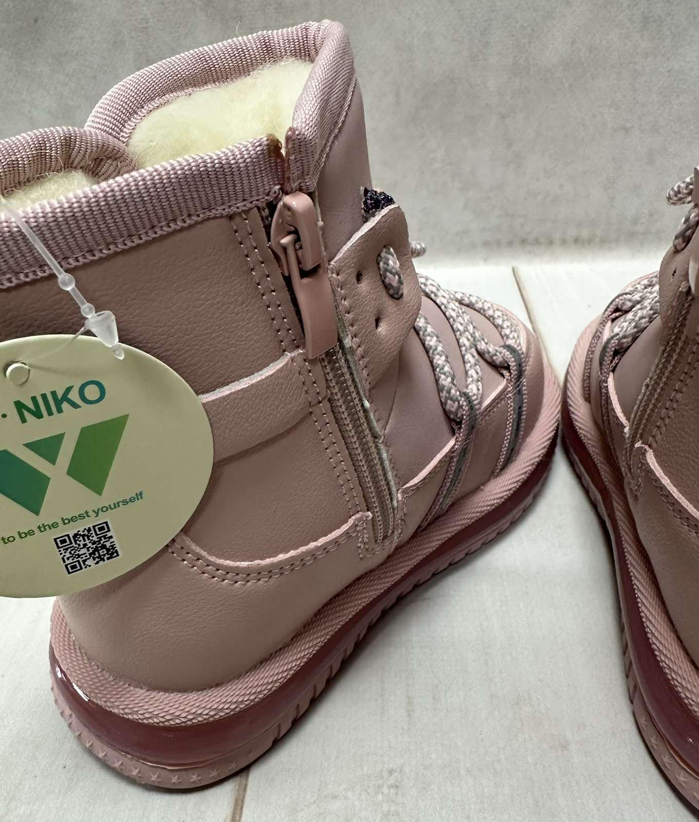 Чоботи зимові для дівчаток дутики W.Niko Рожевий р. 27 16,5 см - фото 7 Чоботи зимові для дівчаток дутики W.Niko Рожевий р. 27 16,5 см - фото 7