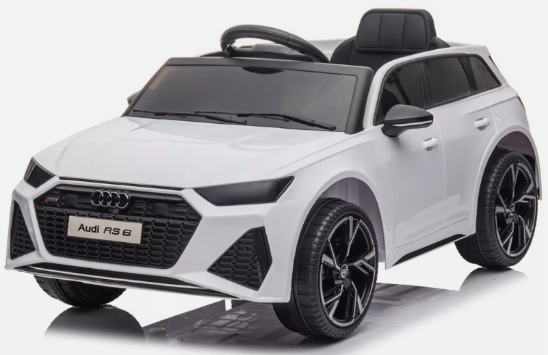 Детский электромобиль PlayHouse AUDI RS6 Белый (PH-RS6-W12) Детский электромобиль PlayHouse AUDI RS6 Белый (PH-RS6-W12)