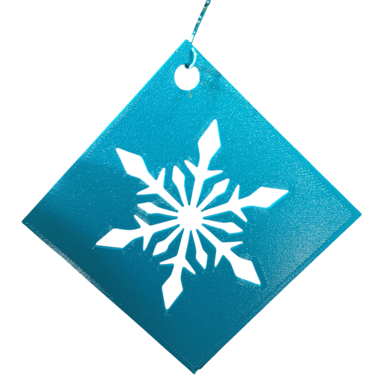 Трафарет праздничный Window Decoration Snowflake Stencils 10 см 3D-печать